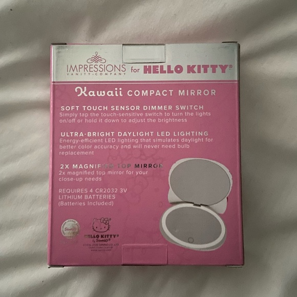 HELLO KITTY LED Compact mirror - Picture 2 of 2